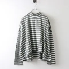 mizuiro ind Striped Tops ワイドシルエット ボーダーのサムネイル