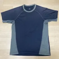 vision quest 速乾 Tシャツ S ネイビー グレーのサムネイル