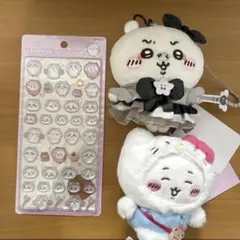 【定価以下】ちいかわ　ボンボンドロップシール　サンリオコラボ　マスコット　セット
