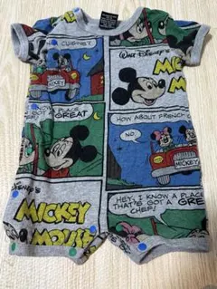 BABYDOLL レトロミッキーロンパース 70cm