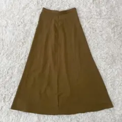 steven alan スカート ロングスカート フレア ブラウン 無地のサムネイル
