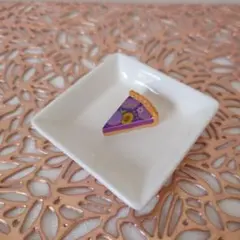フェーヴ☆プルーンタルト☆パズルフェーヴ☆ミニチュア陶器フランス 