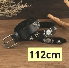 ベルト スタッズ 黒 スタッズベルト y2k パンク グランジ アメカジ　新品