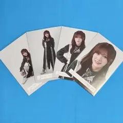 【匿名配送】 小田倉麗奈 Addiction 黒衣装 コンプ 櫻坂46 生写真