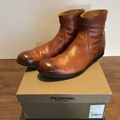 【美品】PADRONE バックジップブーツ 41 （26.5）のサムネイル