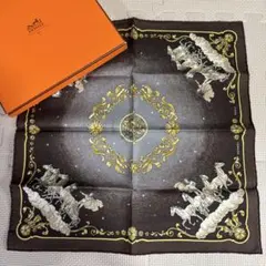 メルシャリ様 専用です] HERMES カレ45 ミニスカーフ 新品タグ付き
