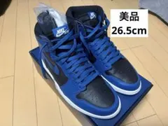 ナイキ エアジョーダン1 AJ1 jordan1 ダークマリーナブルー