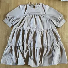 RETRO GIRL ピンクベージュワンピースのサムネイル