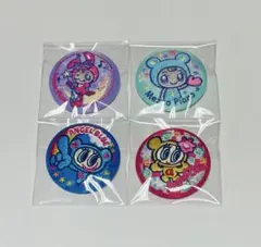 ナルミヤキャラクターズ 刺繍缶バッジ4点セット