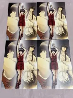 銀魂　イラストカード　4枚セット