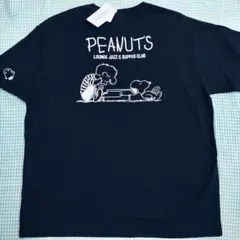 【PEANUTS】シュローダー スヌーピー Tシャツ■メンズL■刺繍ピアノのサムネイル