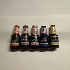 セリア　ジェルネイル　5本セット