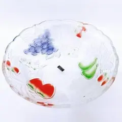 NARUMI ナルミ ガラスコレクション 大鉢 フルーツボウル 24cm