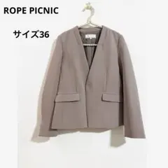 ROPE PICNIC 360°ウルトラストレッチ ノーラペルジャケット