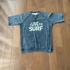 BAYFLOW I LIVE TO SURF 半袖トレーナー M