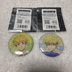 東京リベンジャーズ アニメガ coffee time 缶バッジ 松野千冬 - メルカリ