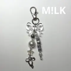 M!LK ビーズキーホルダー
