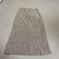 GIANNI LO GIUDICE 冬スカート　ベージュ系