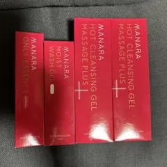 マナラホットクレンジングゲルマッサージプラス、美容液洗顔、オールインワン美容液