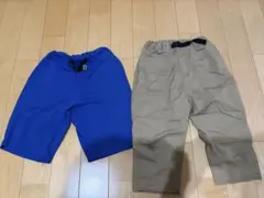 ハーフパンツ　７分丈パンツ　男の子　140