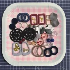 24:ハンドメイド用 アクセサリーパーツ まとめ売り - メルカリ