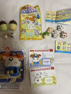 とっとこハム太郎 どんぐりハム太郎 お風呂でポン ハッピーセットなど　10点のサムネイル