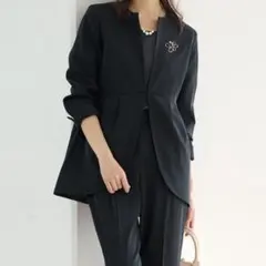 RANAN　セットアップ　ブラック 3L 入園式　入学式　卒園式