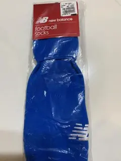 未開封New Balance サッカーソックス XL (27-29cm)青