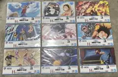 ワンピース 一番くじ海賊王への道　名場面色紙コレクション　9枚セット