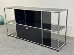 正規品!未使用品□USMハラー□キャビネットシェルフ 3列2段 白 サイド