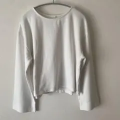 GU ロンt ホワイト　XL ホワイト