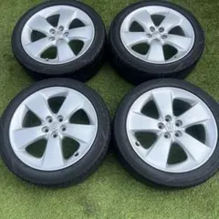 プリウス30 純正17インチ　ツーリングホイールタイヤセット中古のサムネイル