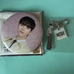 SEVENTEEN HOLIDAY 缶バッジ アクリルキーホルダーバーノン