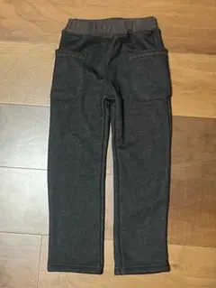 キムラタン　リリーアイボリー　あったか長ズボン　パンツ　110 裏シャギー裏起毛