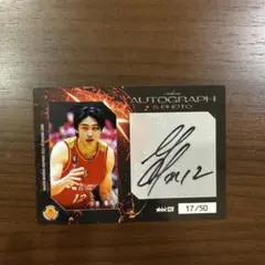 Bリーグ 名古屋ダイヤモンドドルフィンズ 齋藤拓実 2025 銀箔サイン