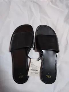 ZARA フラットサンダル