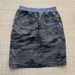 迷彩柄 コットン スカート