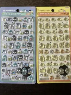 【正規品】ボンボンドロップシール　サンリオmini はぴだんぶい　ポムポムプリン