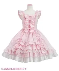 Angelic Pretty Sweet Afternoon ジャンパースカート 2026年最新】ANGELIC pretty ピンク ジャンパースカートの人気アイテム