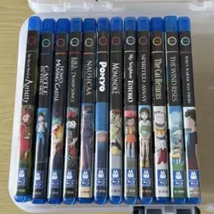 北米版 ジブリ Blu-ray 9本セット ブックレット・ポストカード付き