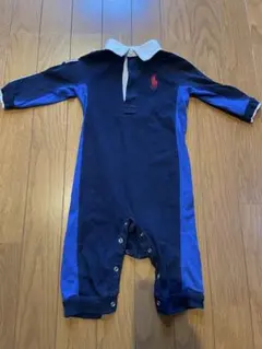 ロンパース　ラルフローレン　ポロ　70サイズ相当　9year 長袖　薄手