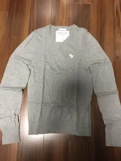 アバクロ マッスルフィット メンズセーター M-L グレー