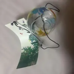 風鈴 プチクリスタル風鈴 いろいろ金魚