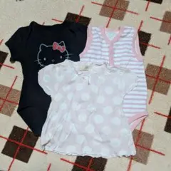 ベビー　ロンパース　Tシャツ　まとめ売り　６０〜７０