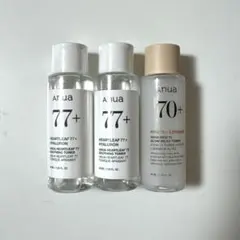 アヌア ドクダミ77%トナー40ml ライス70 グロウ ミルキートナー40ml