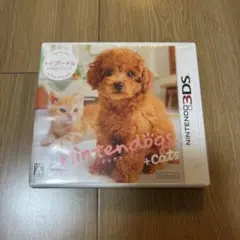 nintendogs + cats トイ・プードル 3DS ゲームソフト