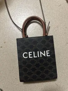 CELINE トリオンフ キャンバス ミニ バーティカル カバ
