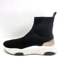 +diana IF64536 25cm ニット ソックス ブーツ スニーカー 黒