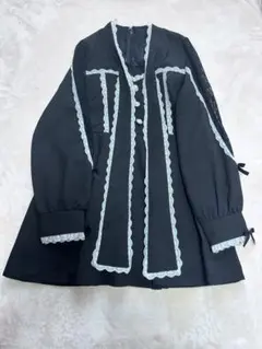 Dear My Love レースボウタイリボンビジューワンピースミニのサムネイル
