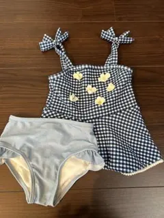 petit main セパレート水着 100cm ネイビー